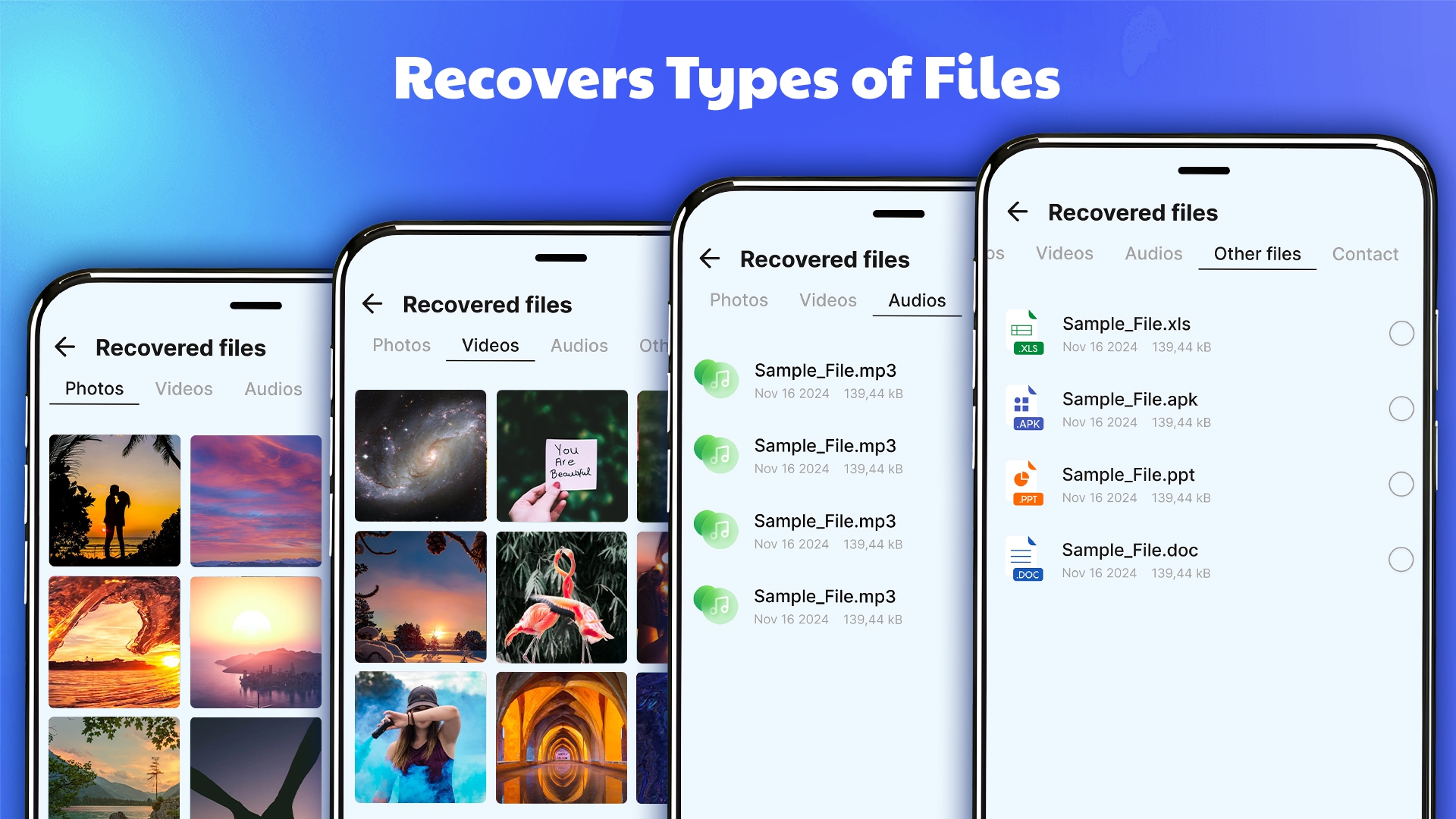 اسکرین شات 6 برنامه Photo Recovery, Data Recovery