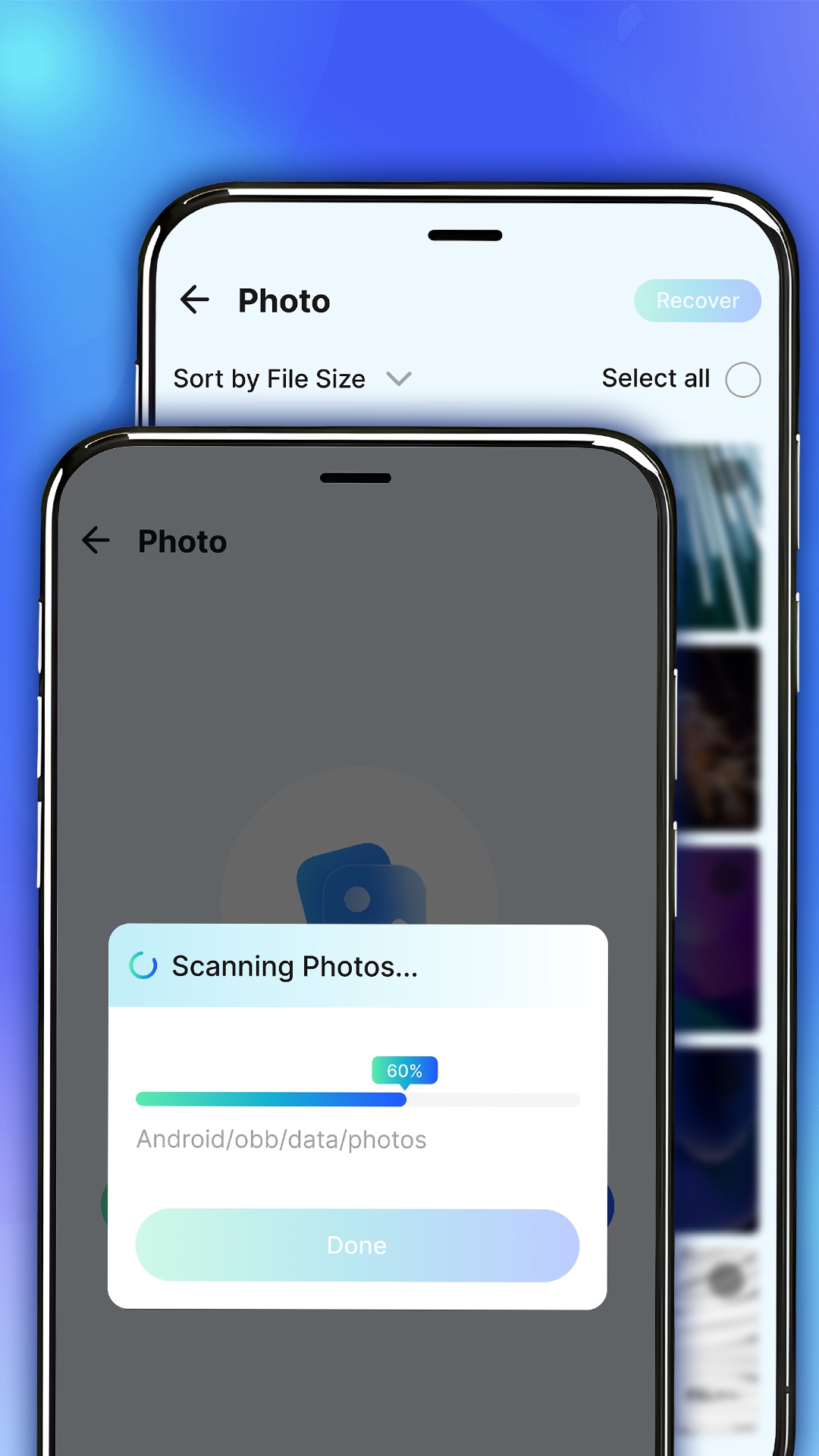 اسکرین شات 2 برنامه Photo Recovery, Data Recovery