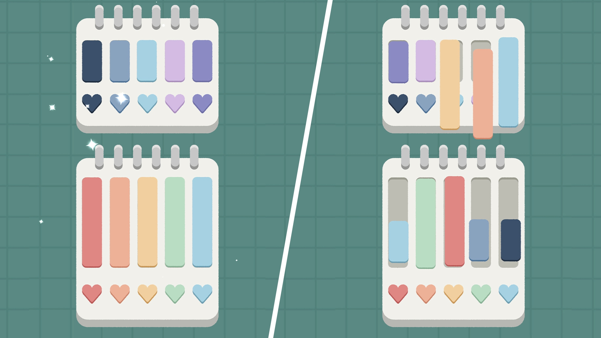 اسکرین شات 4 بازی Satisday ASMR: Organizing game