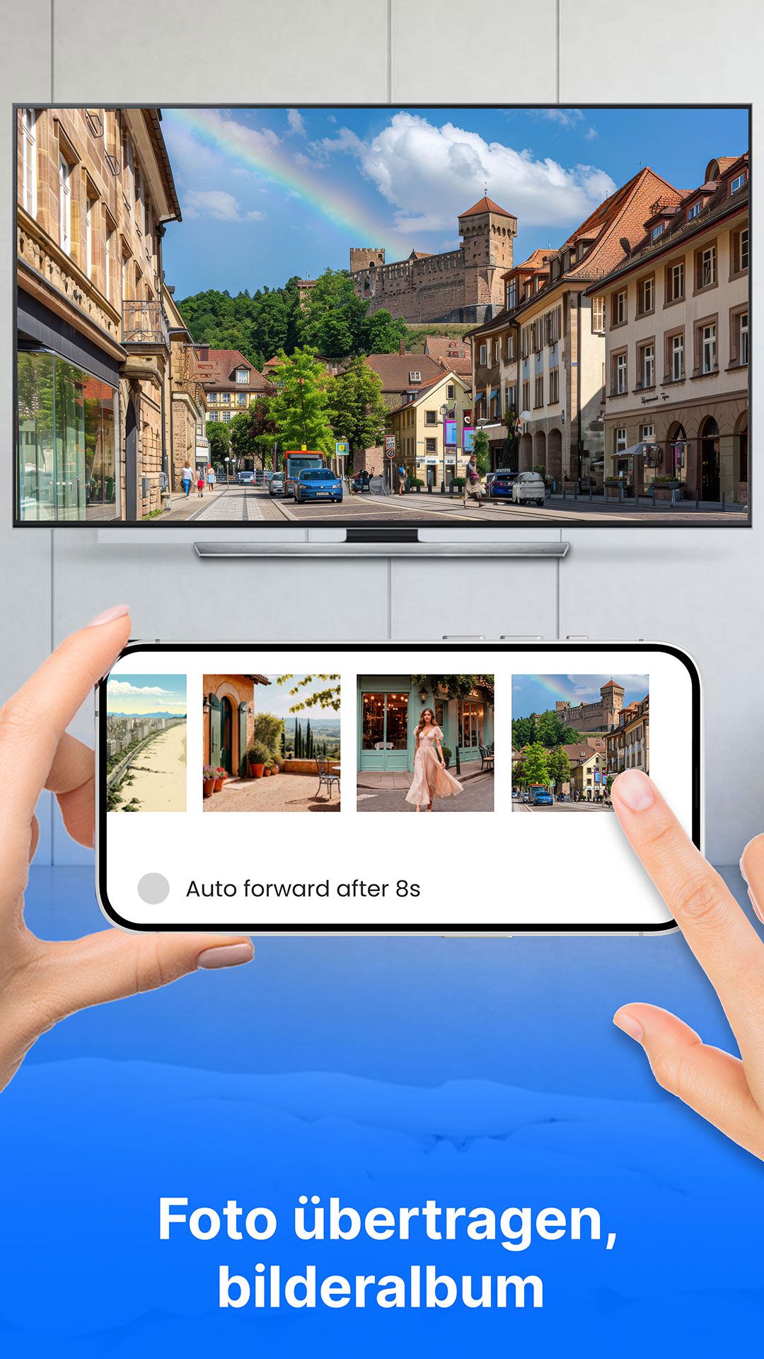 اسکرین شات 4 برنامه Bildschirm Spiegeln Mit TV