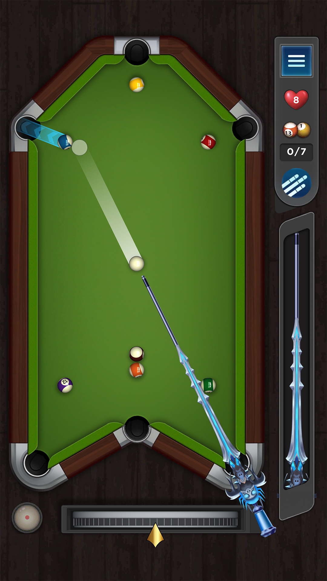 اسکرین شات 3 بازی 3D Ball Pool: Billiards Game