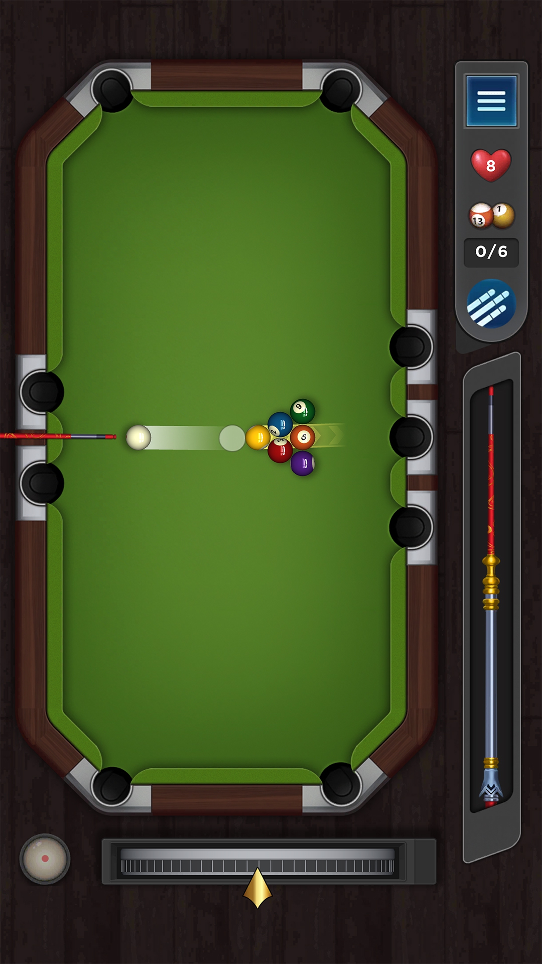 اسکرین شات 5 بازی 3D Ball Pool: Billiards Game