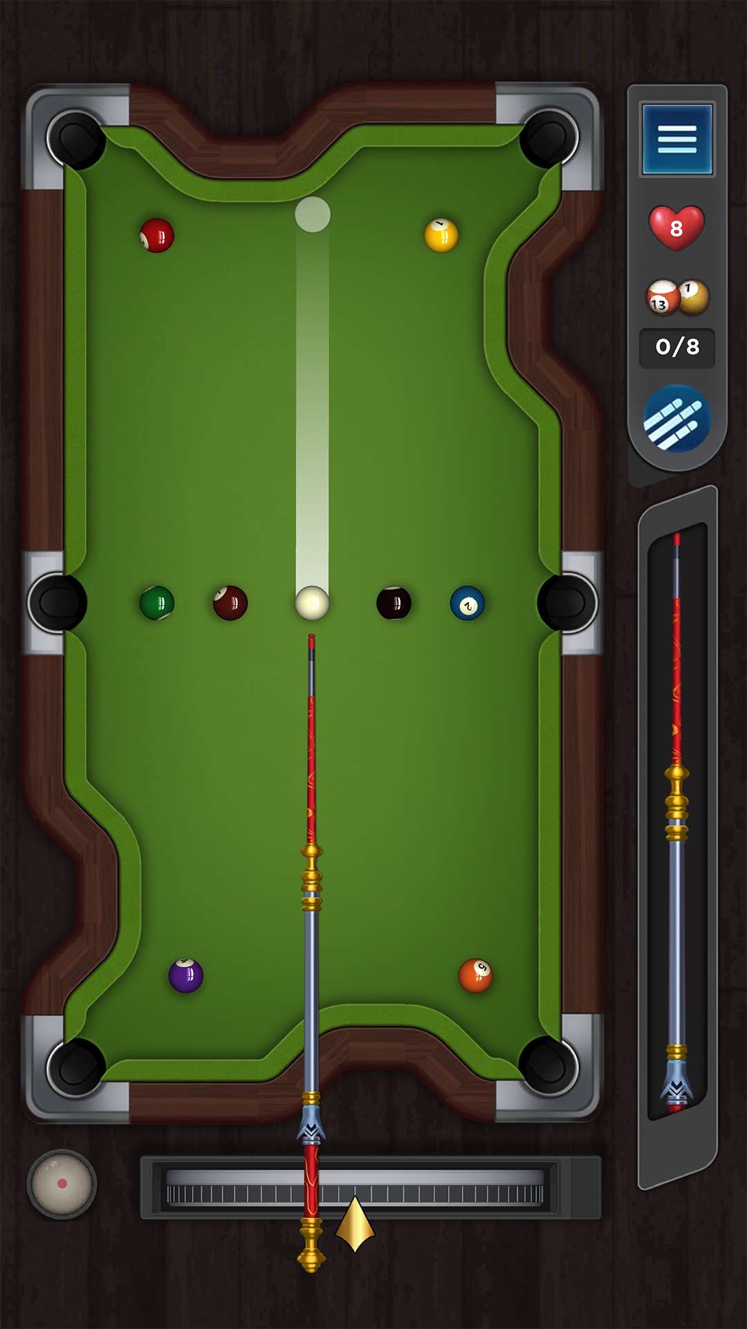 اسکرین شات 4 بازی 3D Ball Pool: Billiards Game