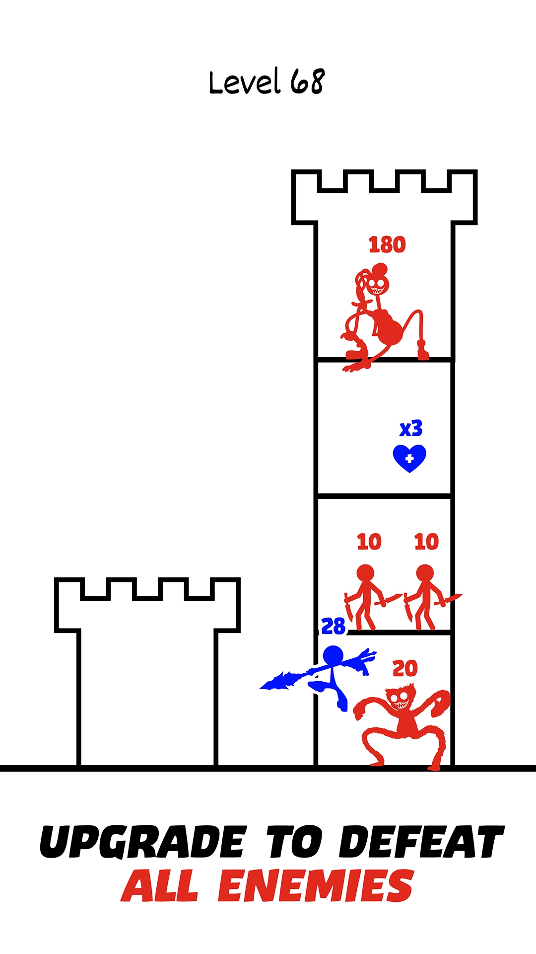 اسکرین شات 4 بازی Stick Hero 2: Tower Defense