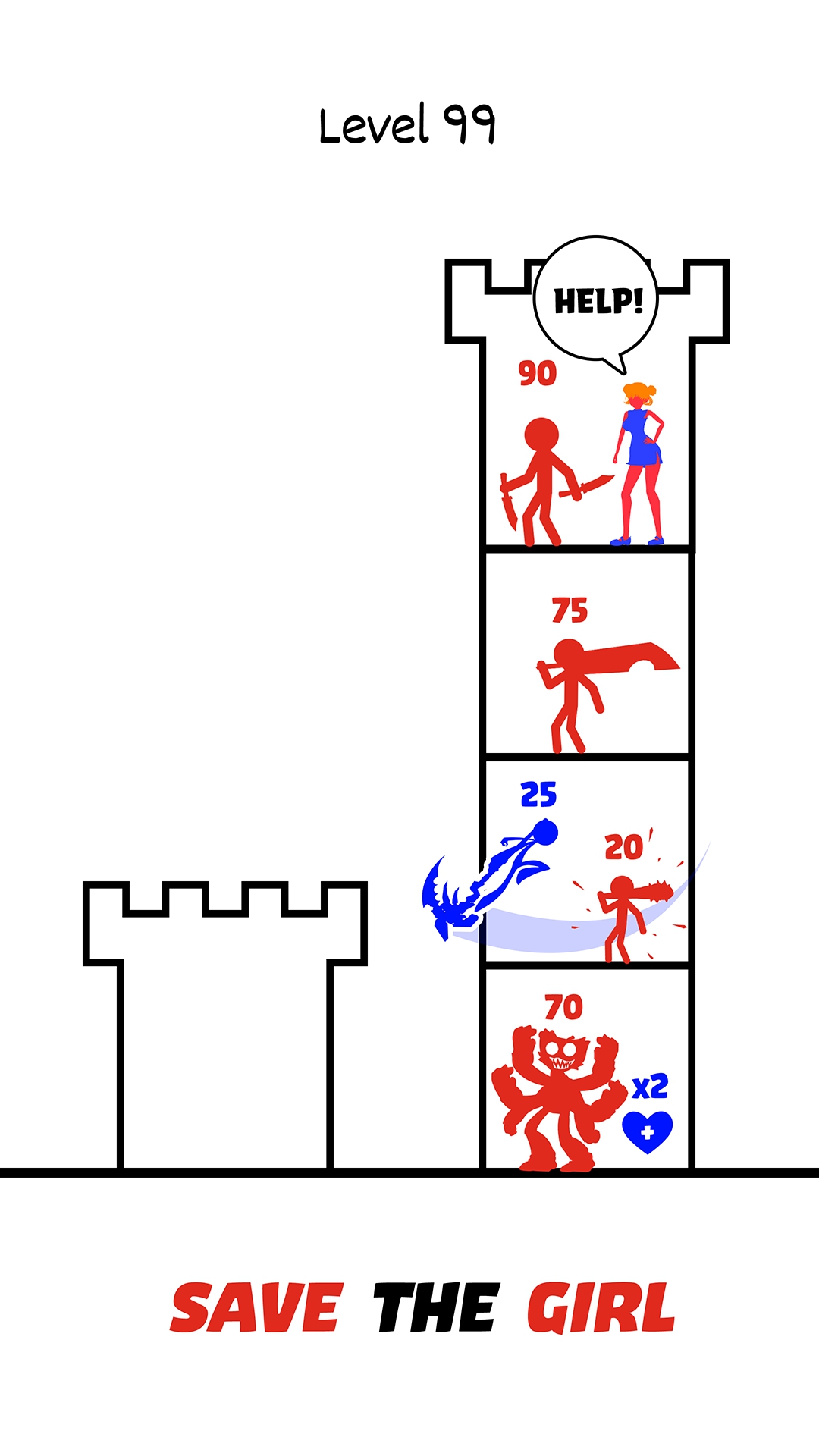 اسکرین شات 5 بازی Stick Hero 2: Tower Defense