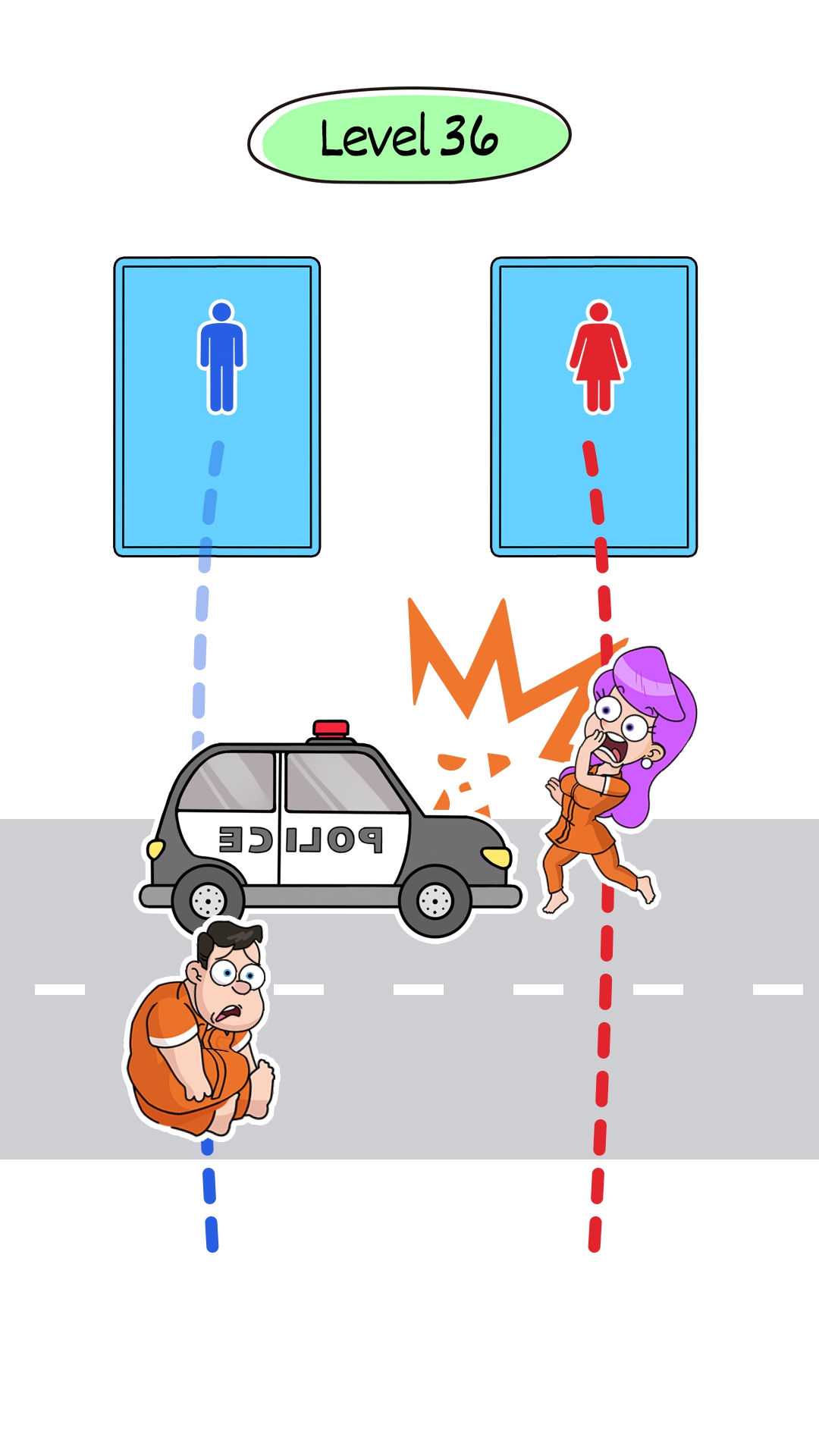 اسکرین شات 4 بازی WC Rush Run: Draw to Pee