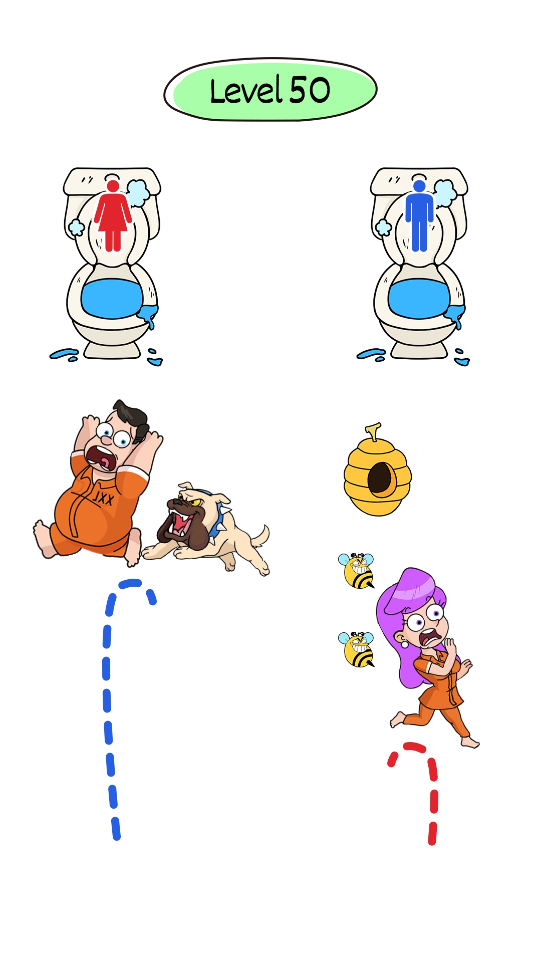 اسکرین شات 5 بازی WC Rush Run: Draw to Pee