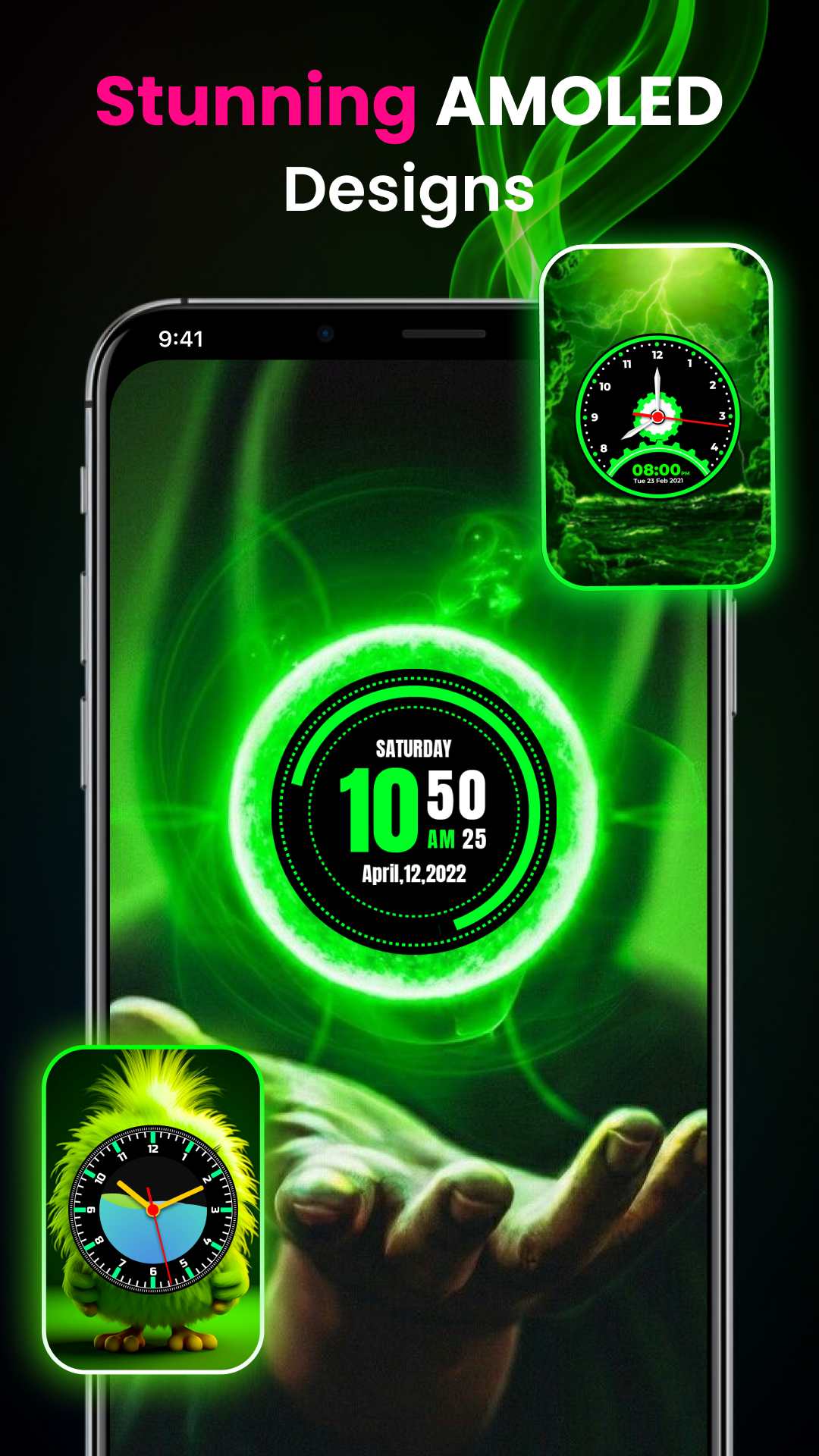 اسکرین شات 4 برنامه Smart Watch Wallpaper HD