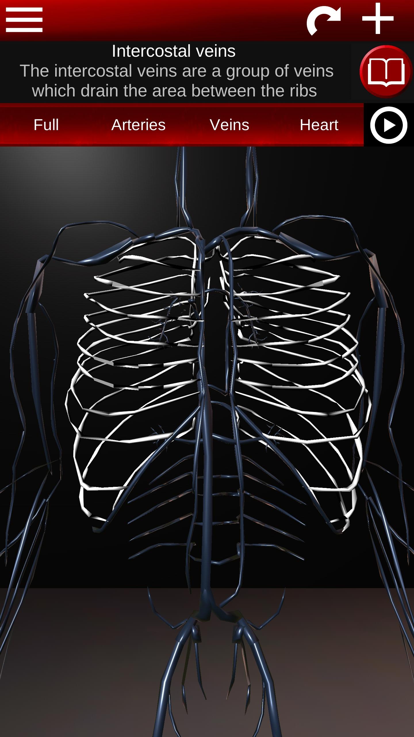 اسکرین شات 6 برنامه Circulatory System 3D Anatomy