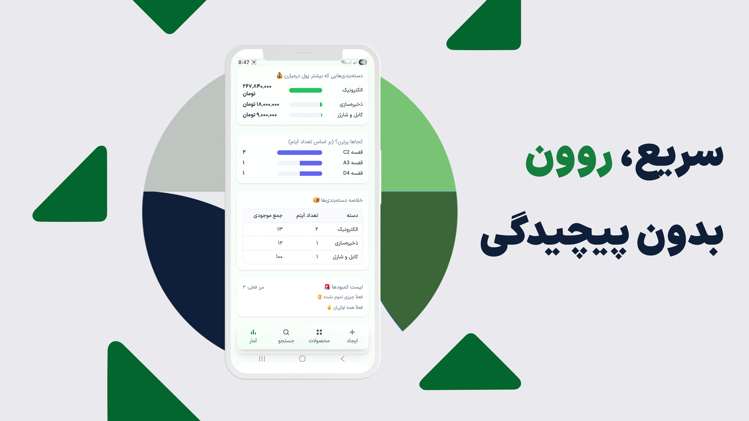 اسکرین شات 2 برنامه انباردار فوری