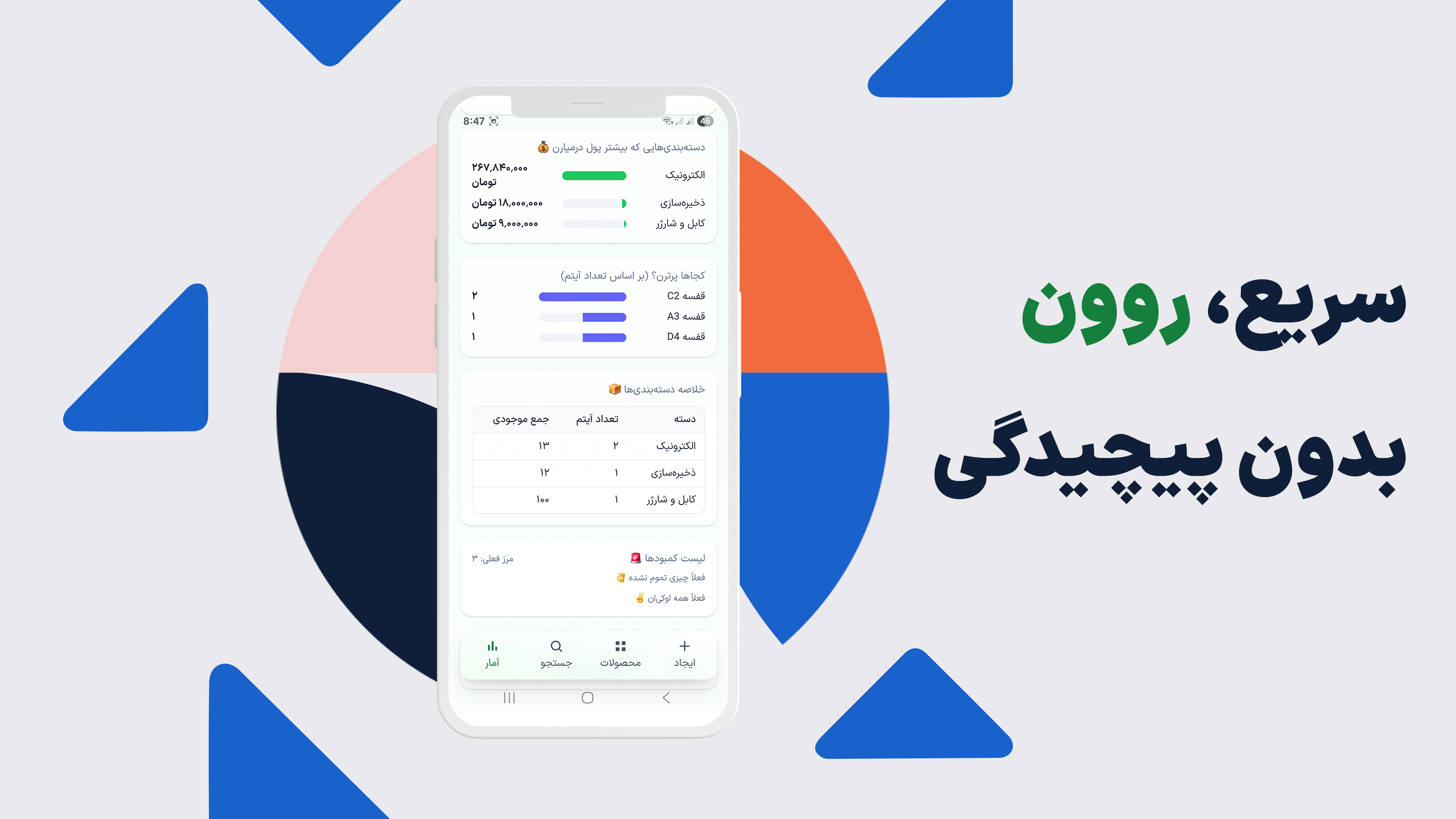 اسکرین شات 2 برنامه انباردار فوری