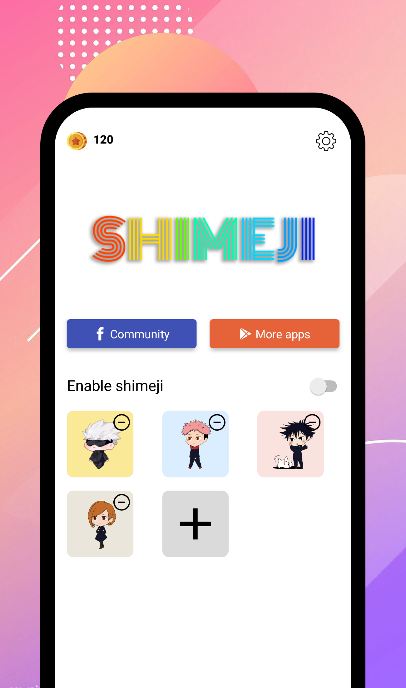 اسکرین شات 1 برنامه Jujutsu Kaisen Shimeji