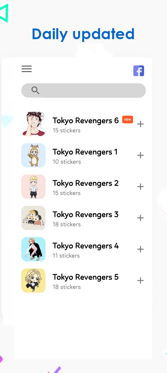 اسکرین شات 2 برنامه Tokyo Revengers Stickers