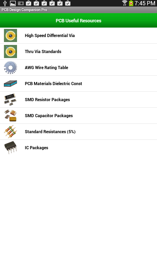 اسکرین شات 3 برنامه PCB Design Companion