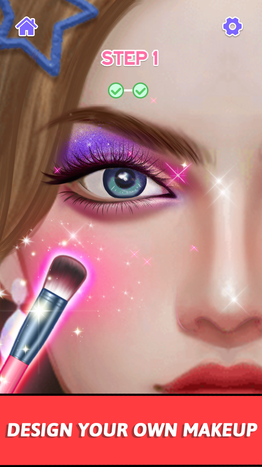 اسکرین شات 3 بازی Fashion Makeup Stylist