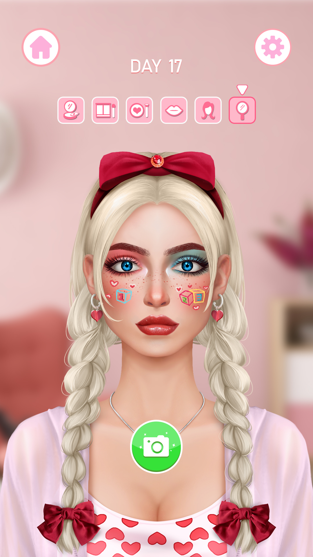 اسکرین شات 3 بازی Fantasy Makeup Stylist