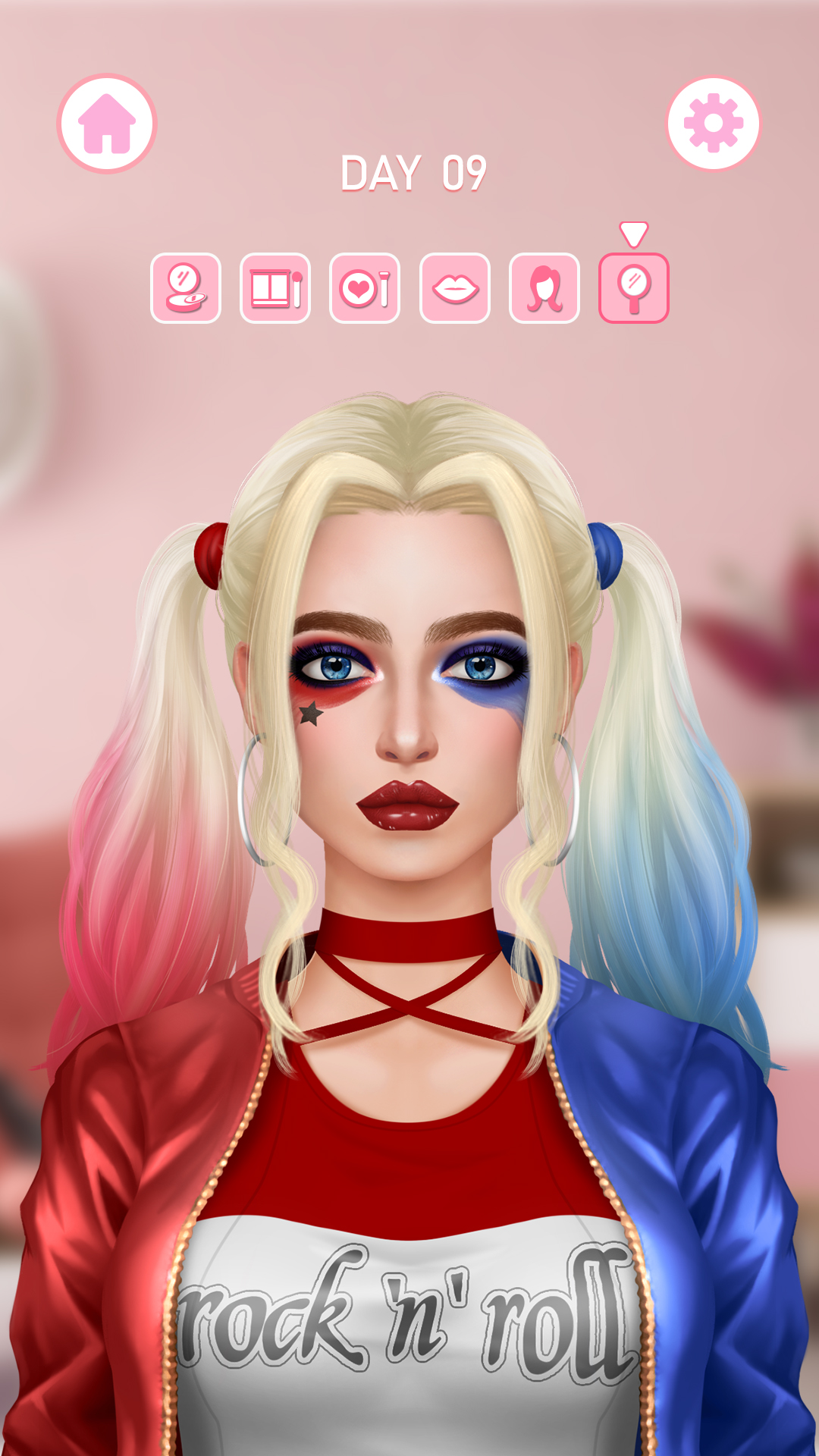 اسکرین شات 1 بازی Fantasy Makeup Stylist
