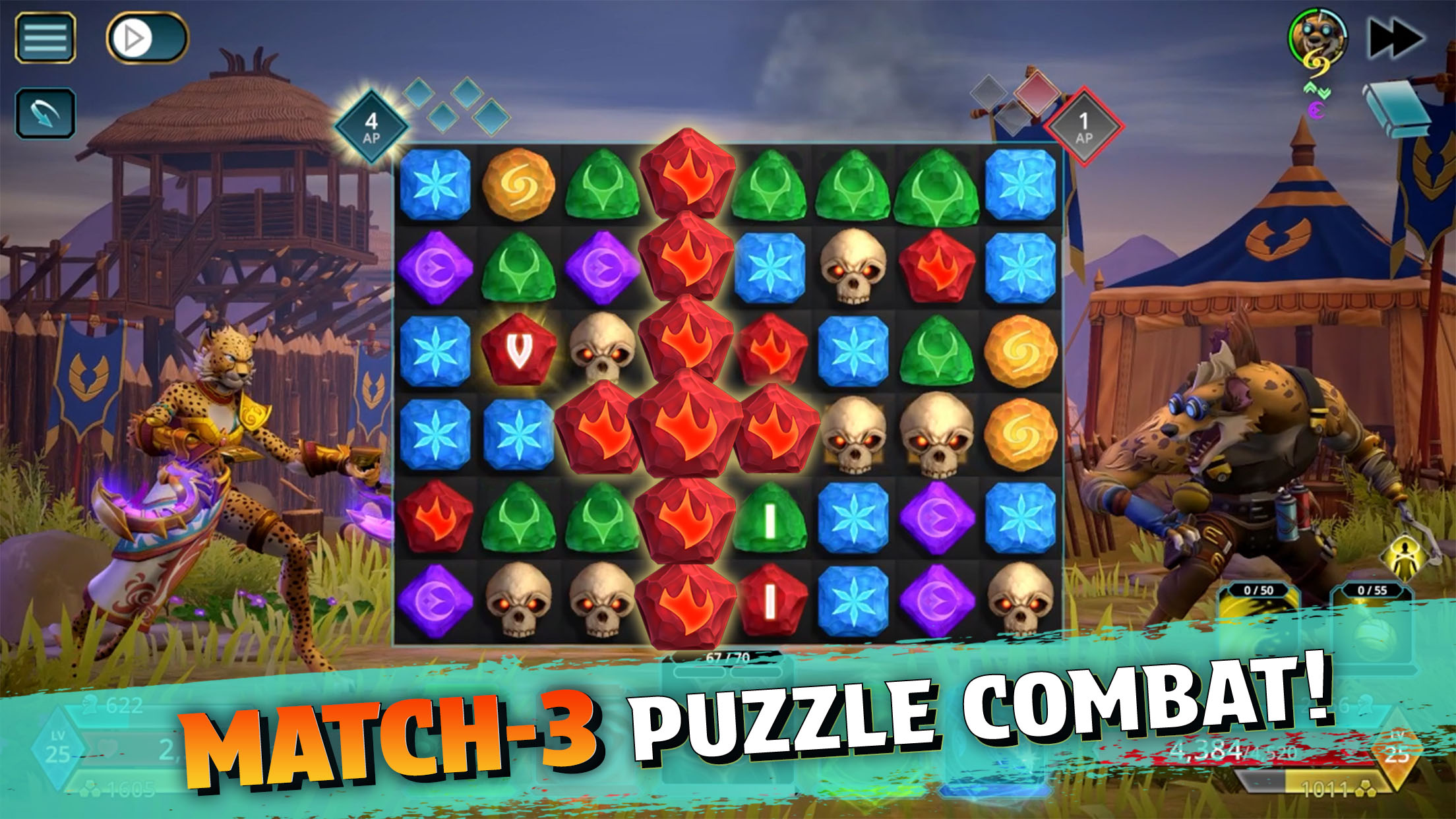 اسکرین شات 2 بازی Puzzle Quest 3: RPG Adventure