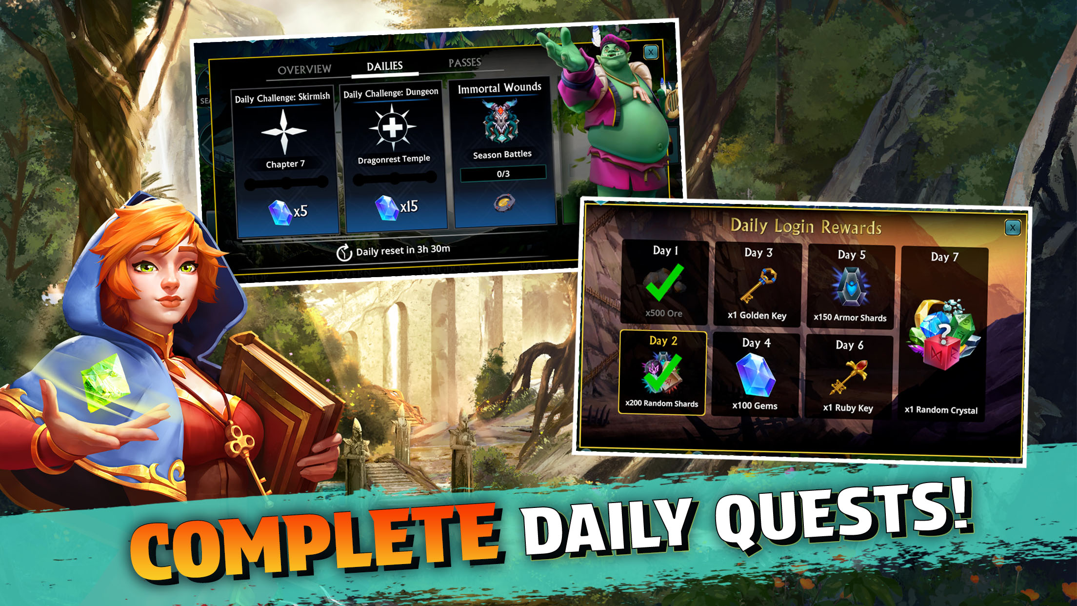 اسکرین شات 7 بازی Puzzle Quest 3: RPG Adventure