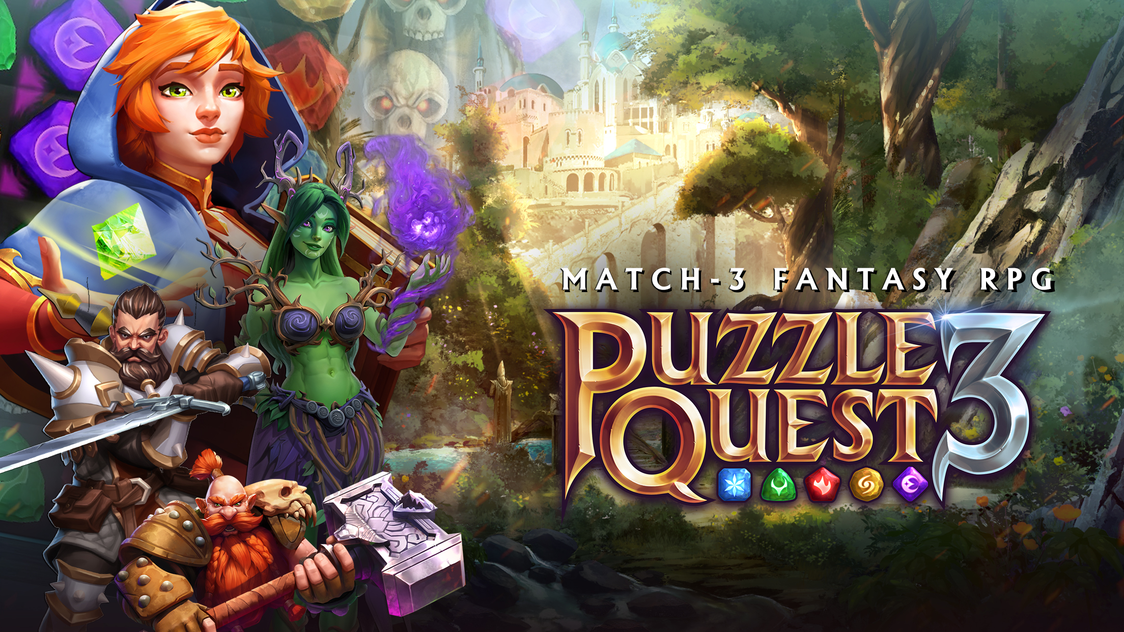 اسکرین شات 1 بازی Puzzle Quest 3: RPG Adventure