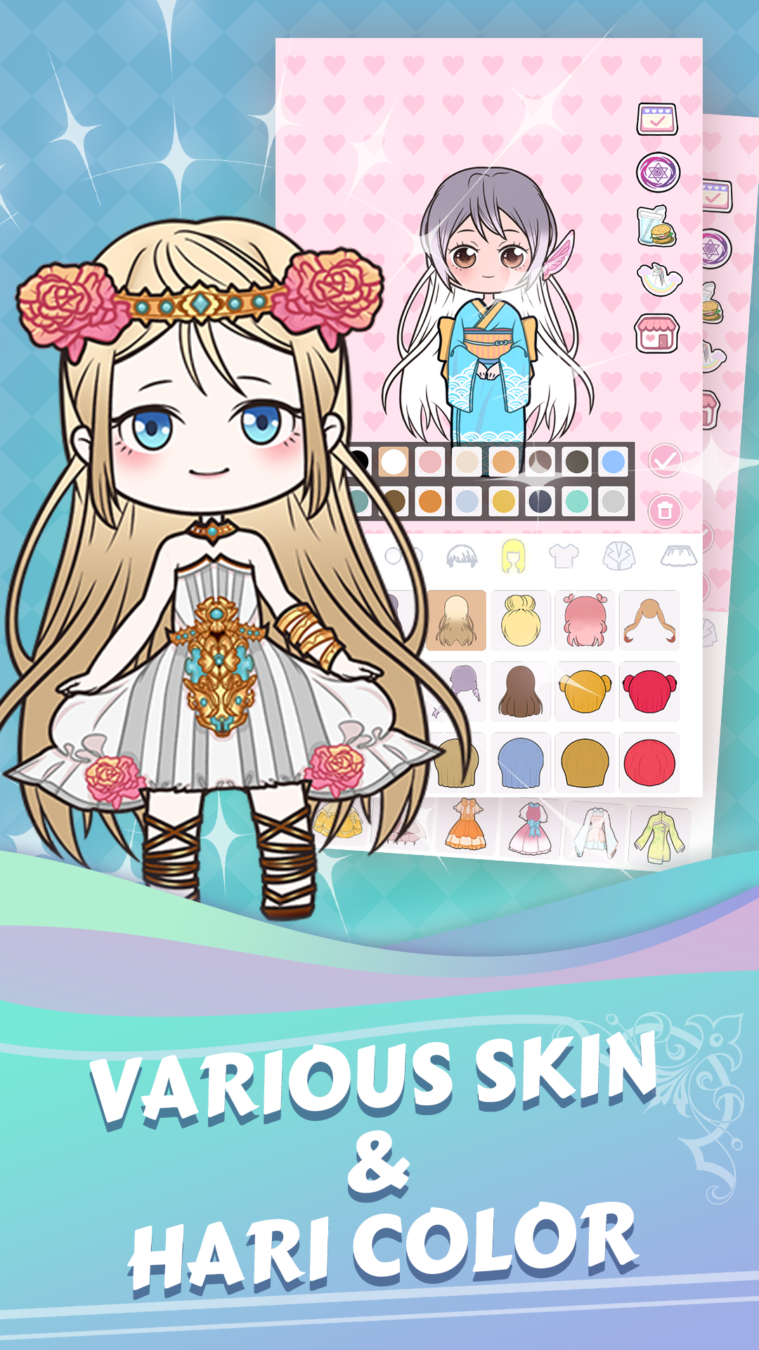 اسکرین شات 2 بازی Vivi Doll - Dress Up Games