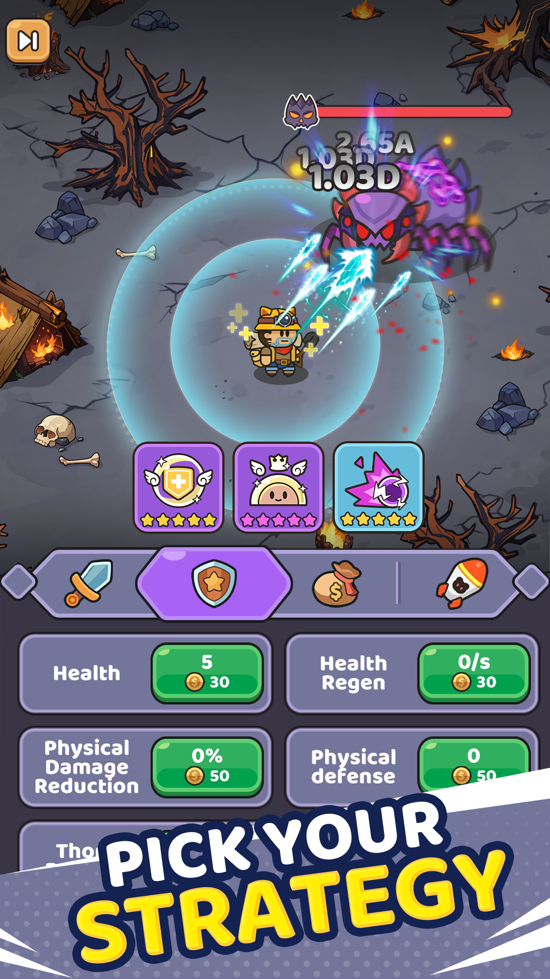 اسکرین شات 4 بازی Wild Survival - Idle Defense