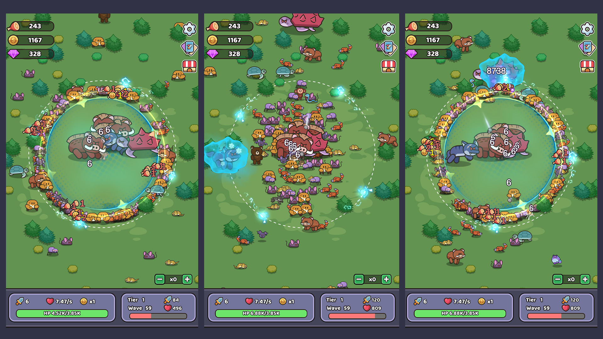 اسکرین شات 6 بازی Wild Survival - Idle Defense