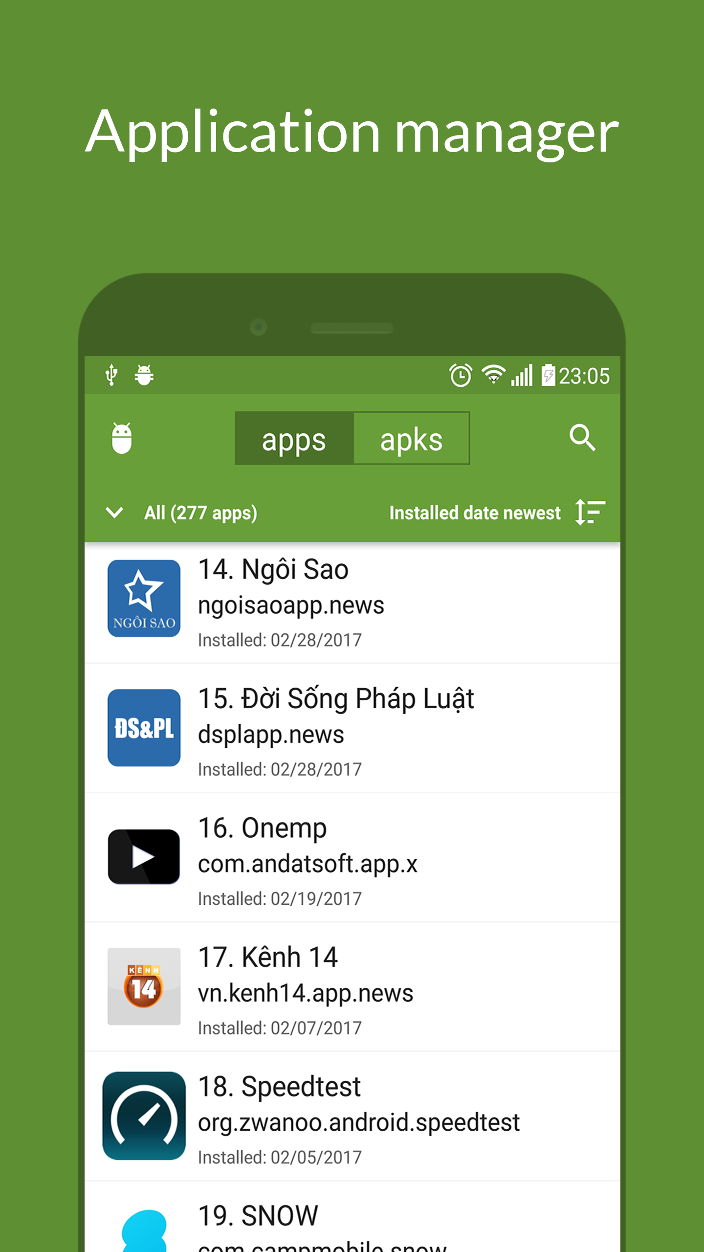 اسکرین شات 1 برنامه My APK