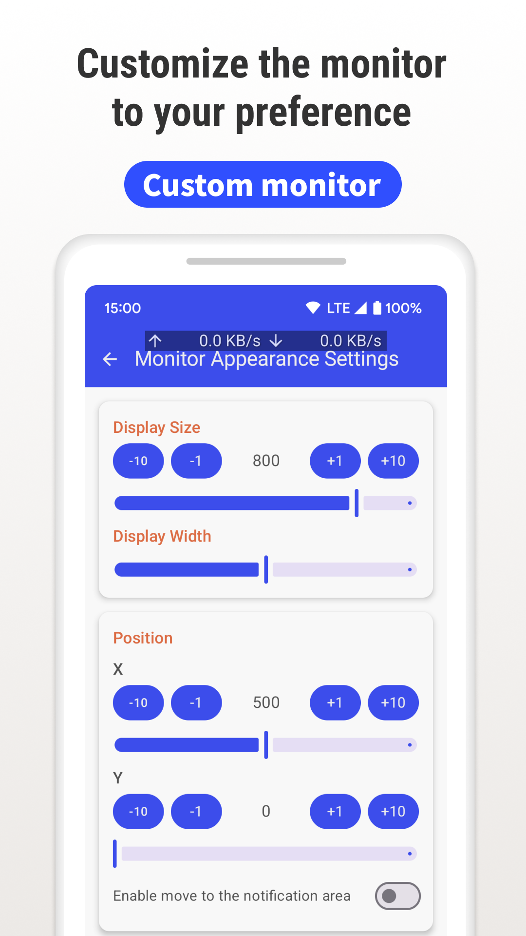 اسکرین شات 2 برنامه Internet Speed Monitor