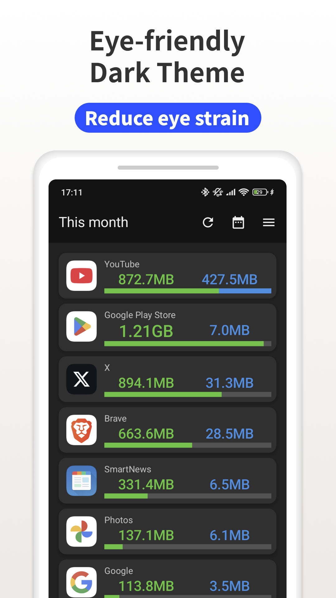 اسکرین شات 6 برنامه Data Usage Monitor
