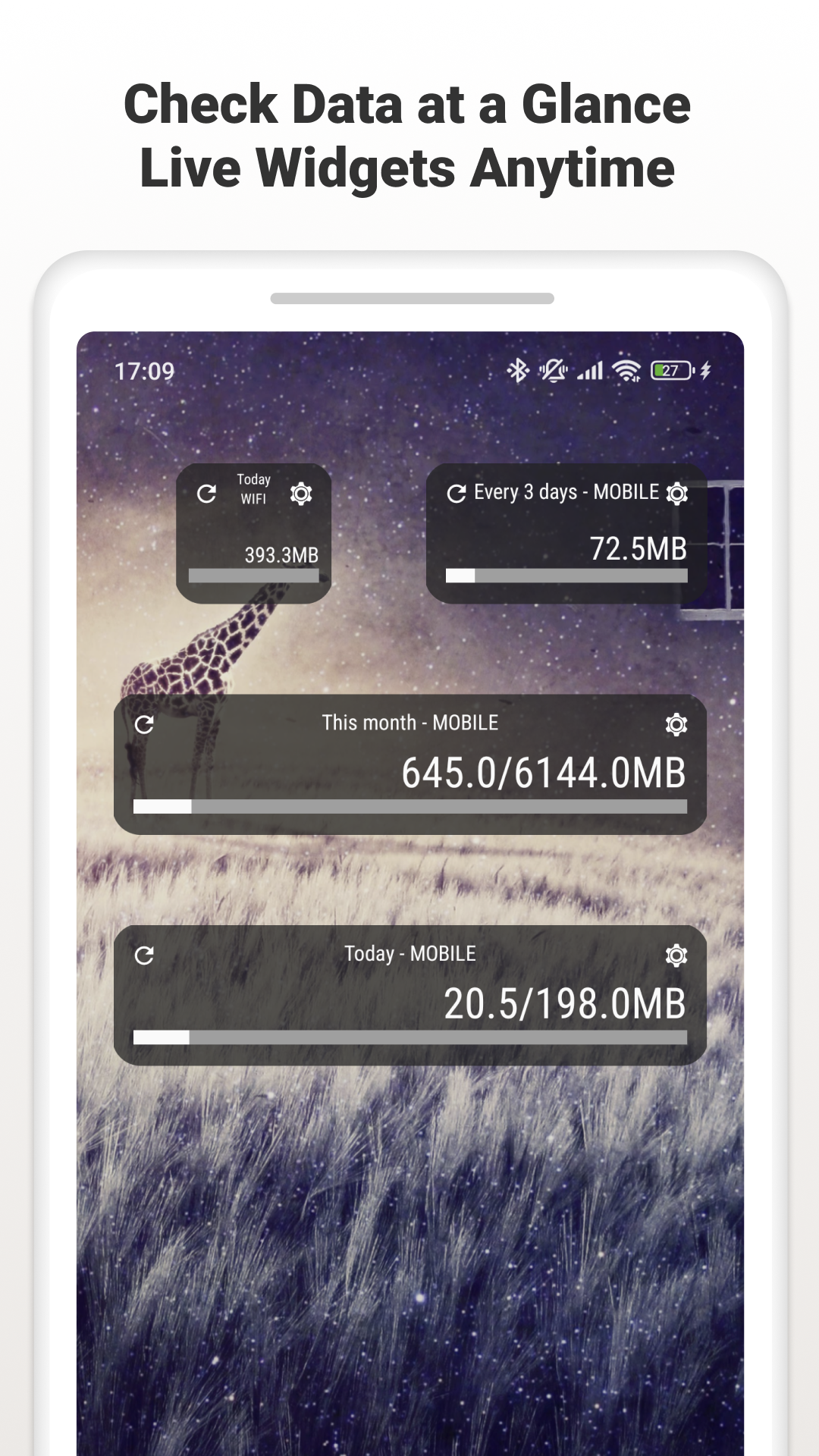 اسکرین شات 3 برنامه Data Saver: Usage Monitor