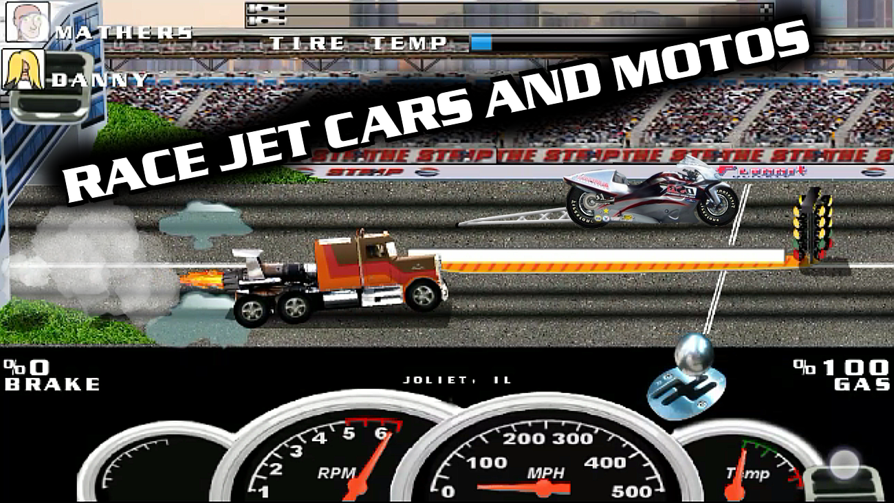 اسکرین شات 3 بازی Burn Out Drag Racing