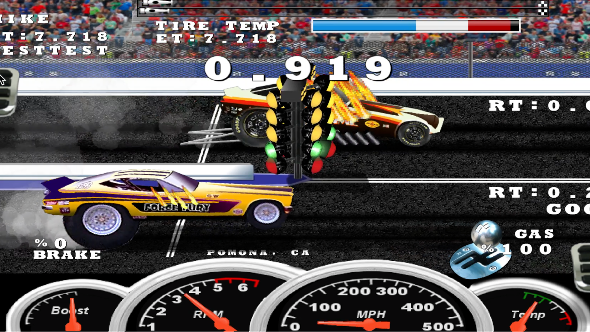 اسکرین شات 6 بازی Burn Out Drag Racing