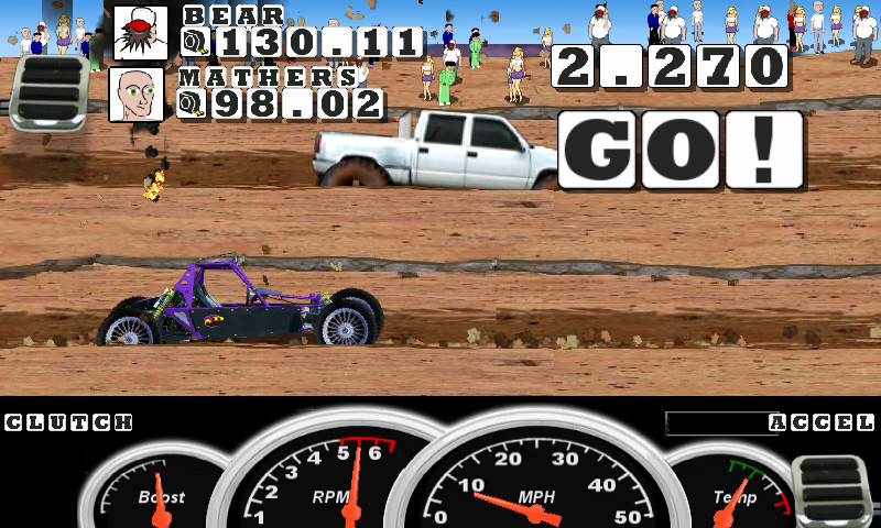 اسکرین شات 2 بازی Mud Bogging
