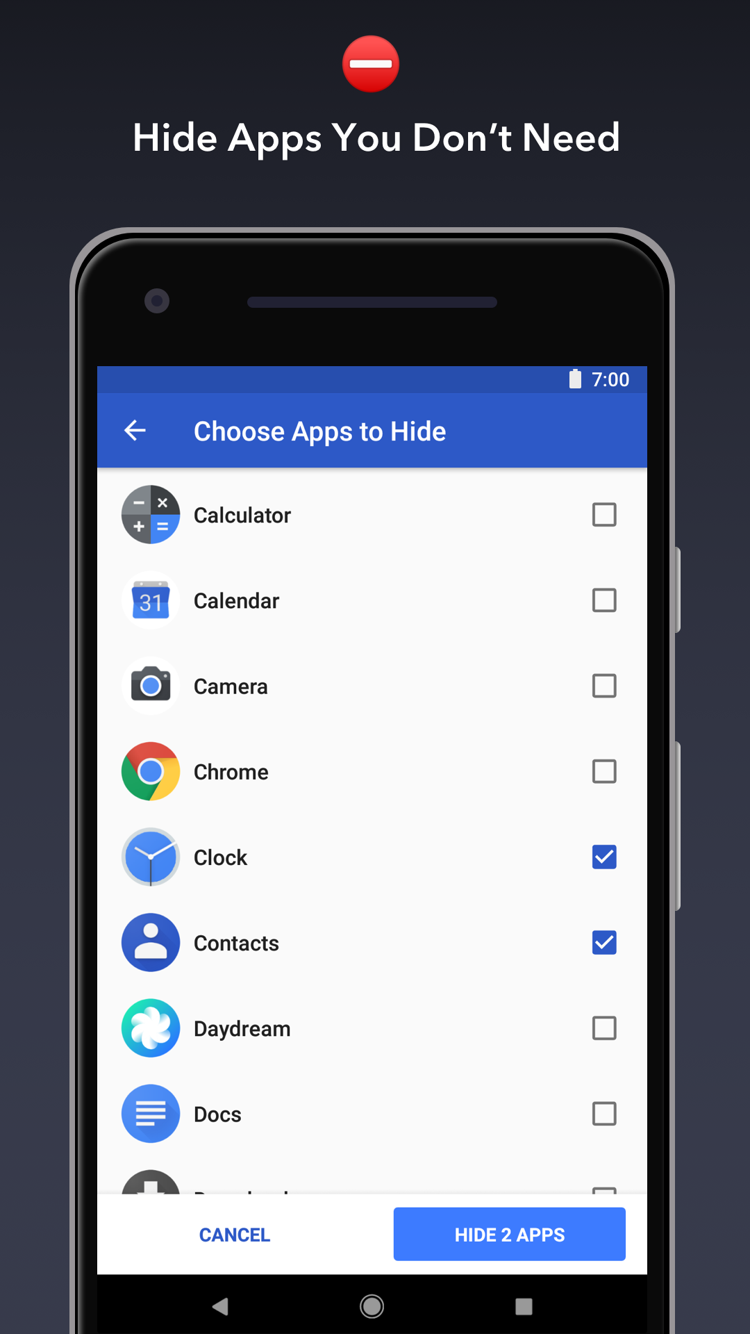 اسکرین شات 5 برنامه Apex Launcher