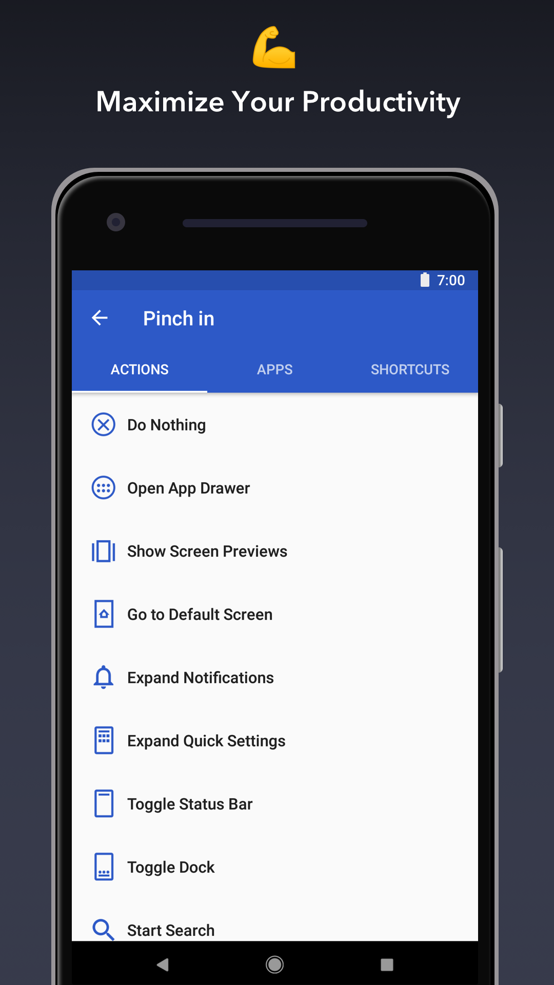 اسکرین شات 4 برنامه Apex Launcher