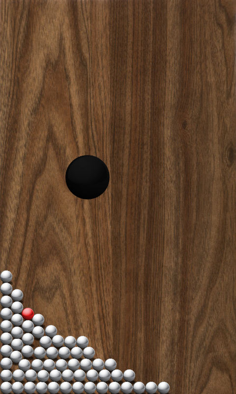 اسکرین شات 2 بازی Roll Balls into a hole