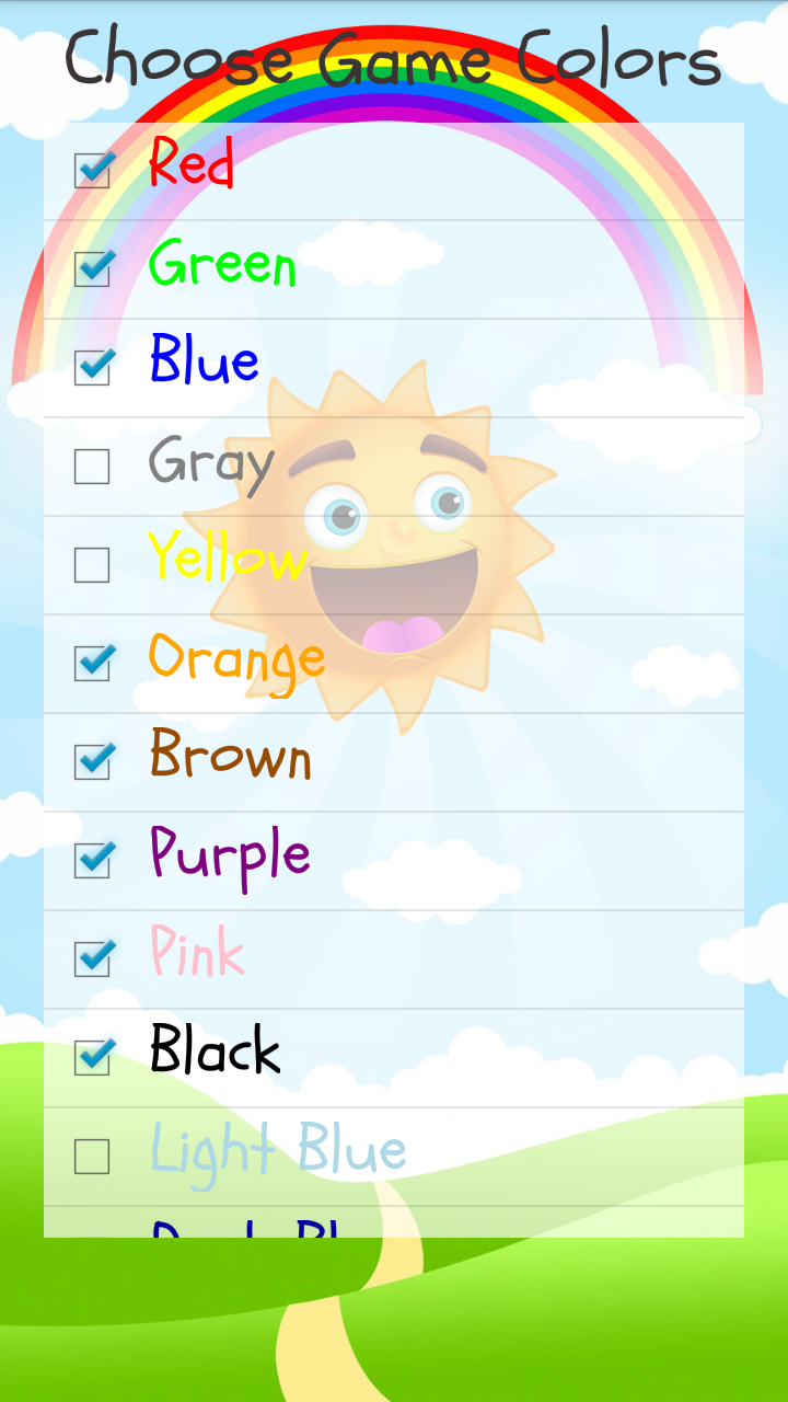 اسکرین شات 5 بازی Learn Colors: Baby games