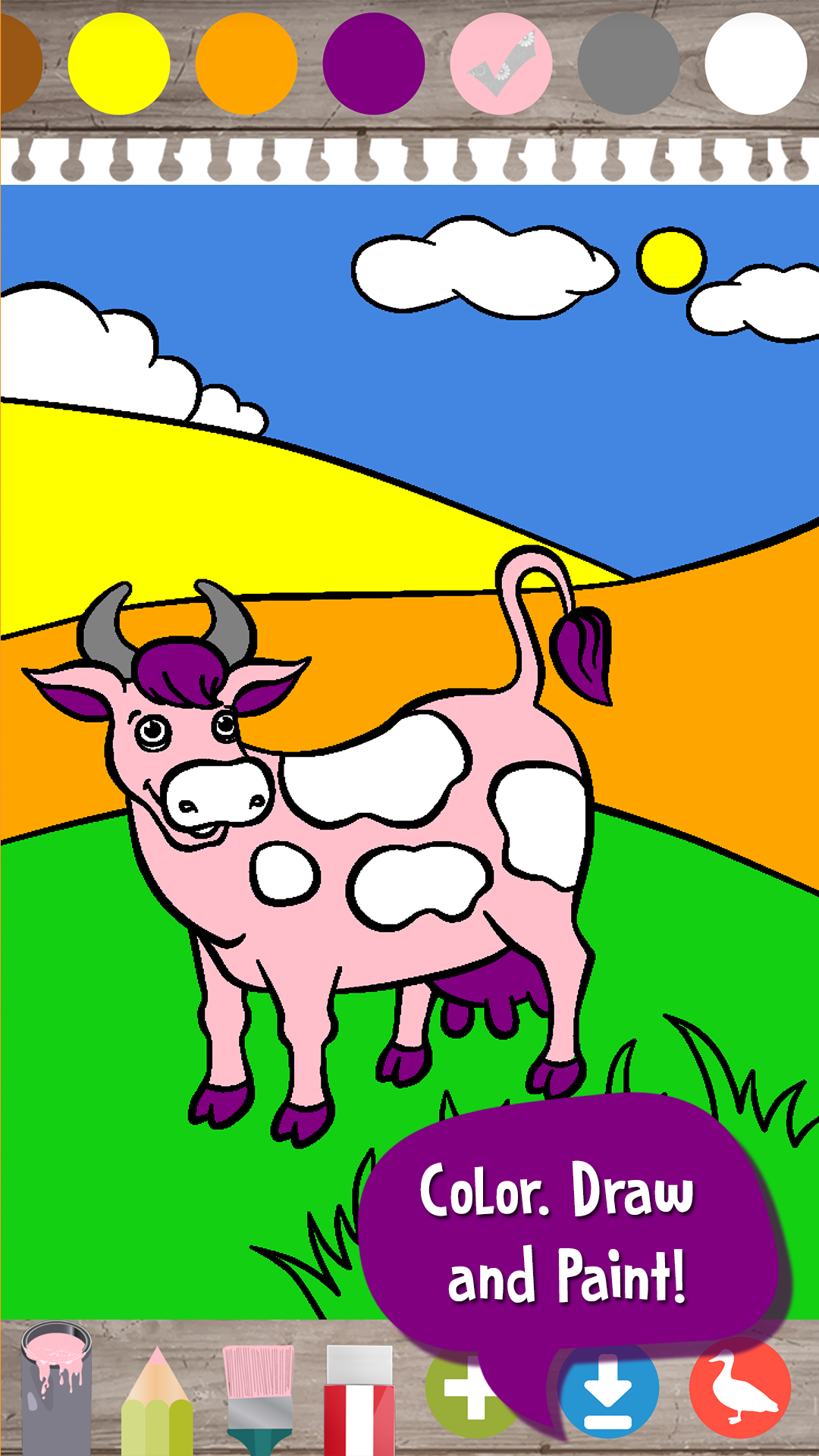 اسکرین شات 5 بازی Kids Farm Game: Toddler Games