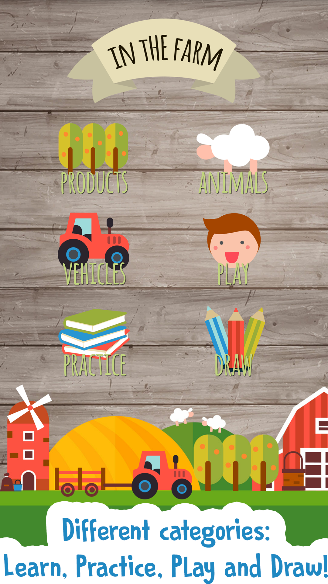 اسکرین شات 1 بازی Kids Farm Game: Toddler Games