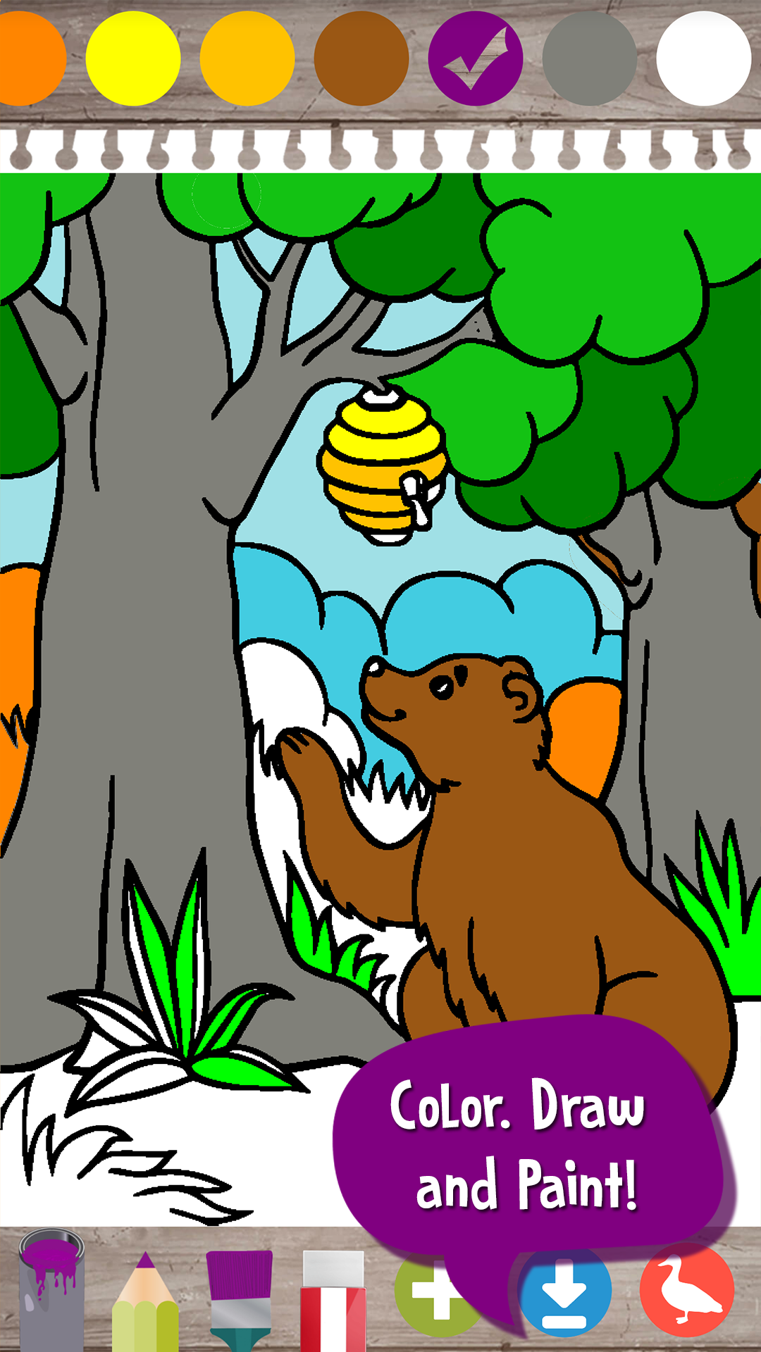 اسکرین شات 6 بازی Kids Zoo Game: Toddler Games