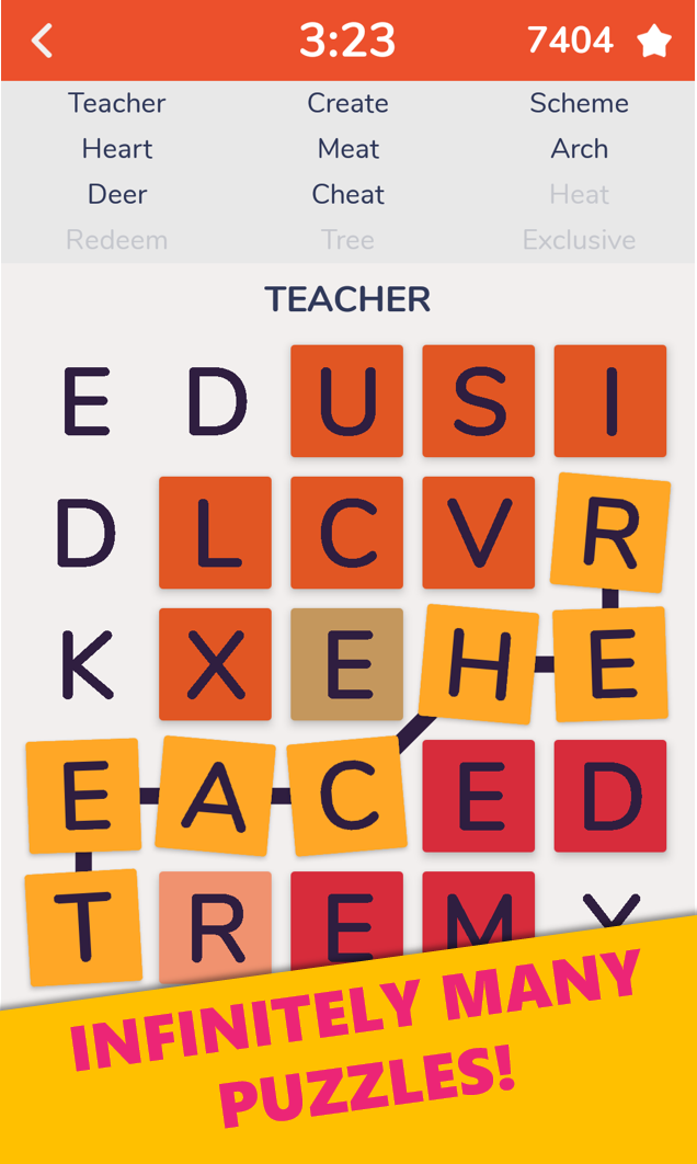 اسکرین شات 3 بازی Word Find : Hidden Words