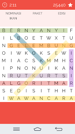 اسکرین شات 7 بازی Word Search Indonesian