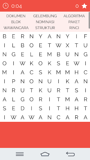اسکرین شات 2 بازی Word Search Indonesian