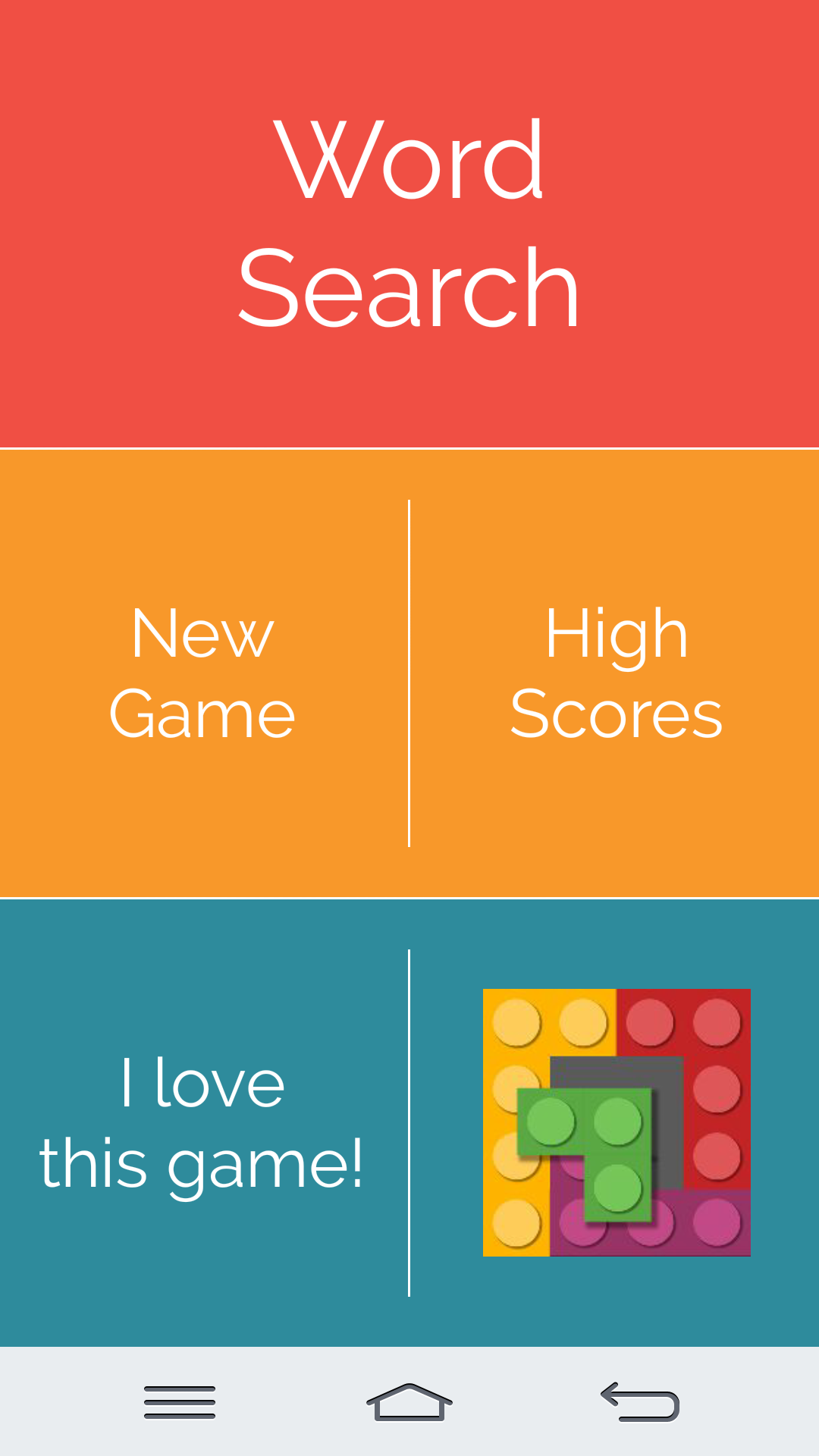 اسکرین شات 1 بازی Word Search