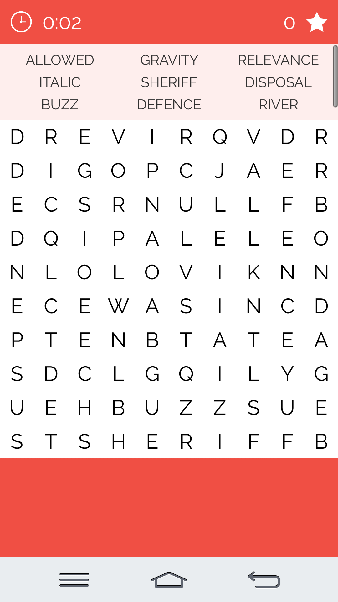 اسکرین شات 4 بازی Word Search