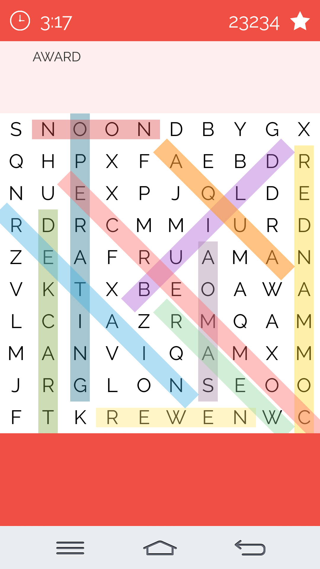 اسکرین شات 2 بازی Word Search