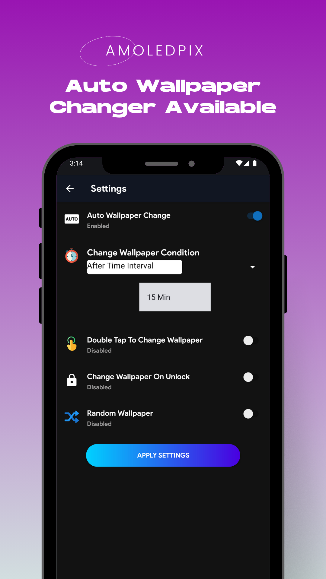 اسکرین شات 3 برنامه Amoledpix - 4K HD Wallpapers
