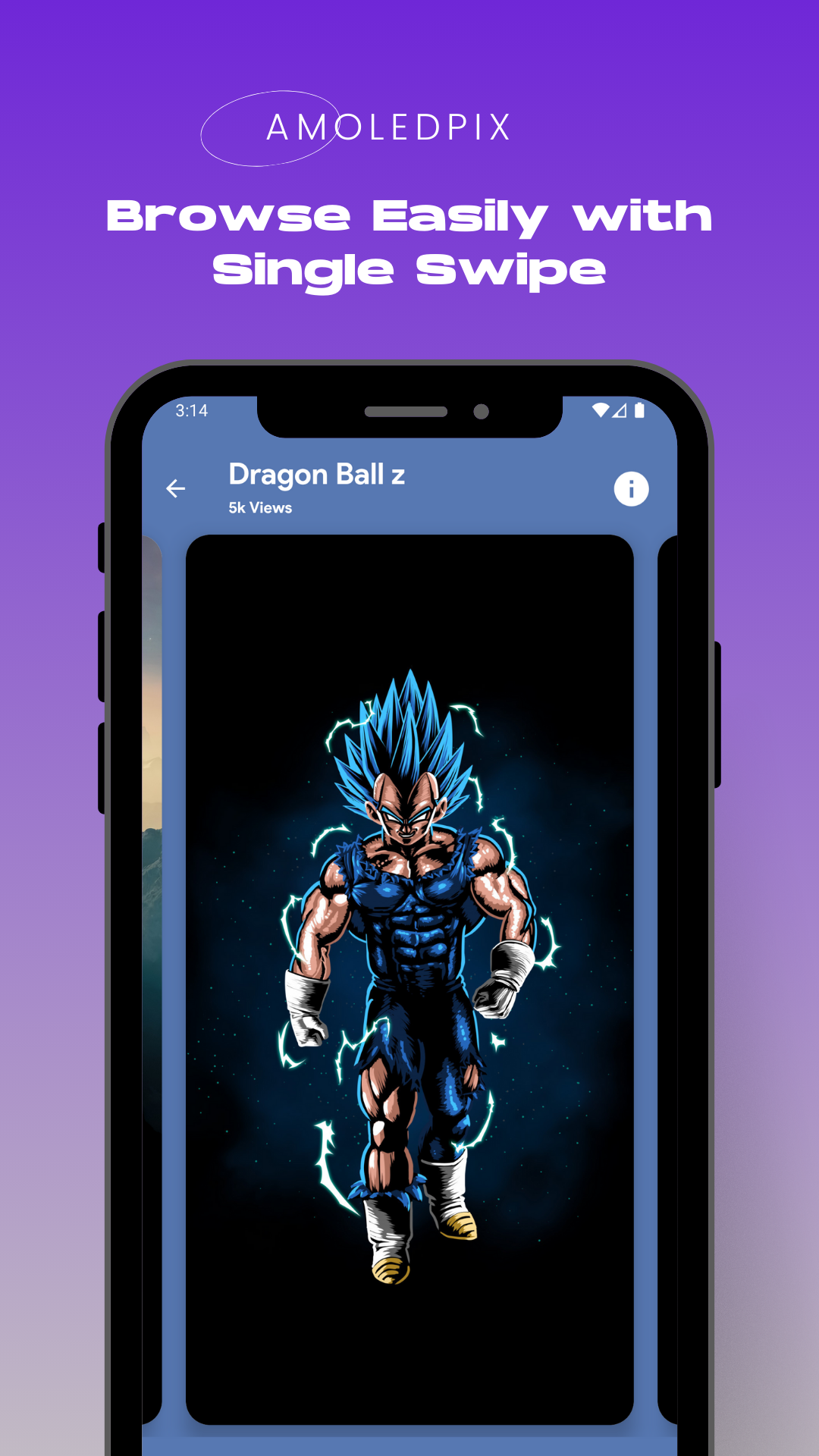 اسکرین شات 5 برنامه Amoledpix - 4K HD Wallpapers