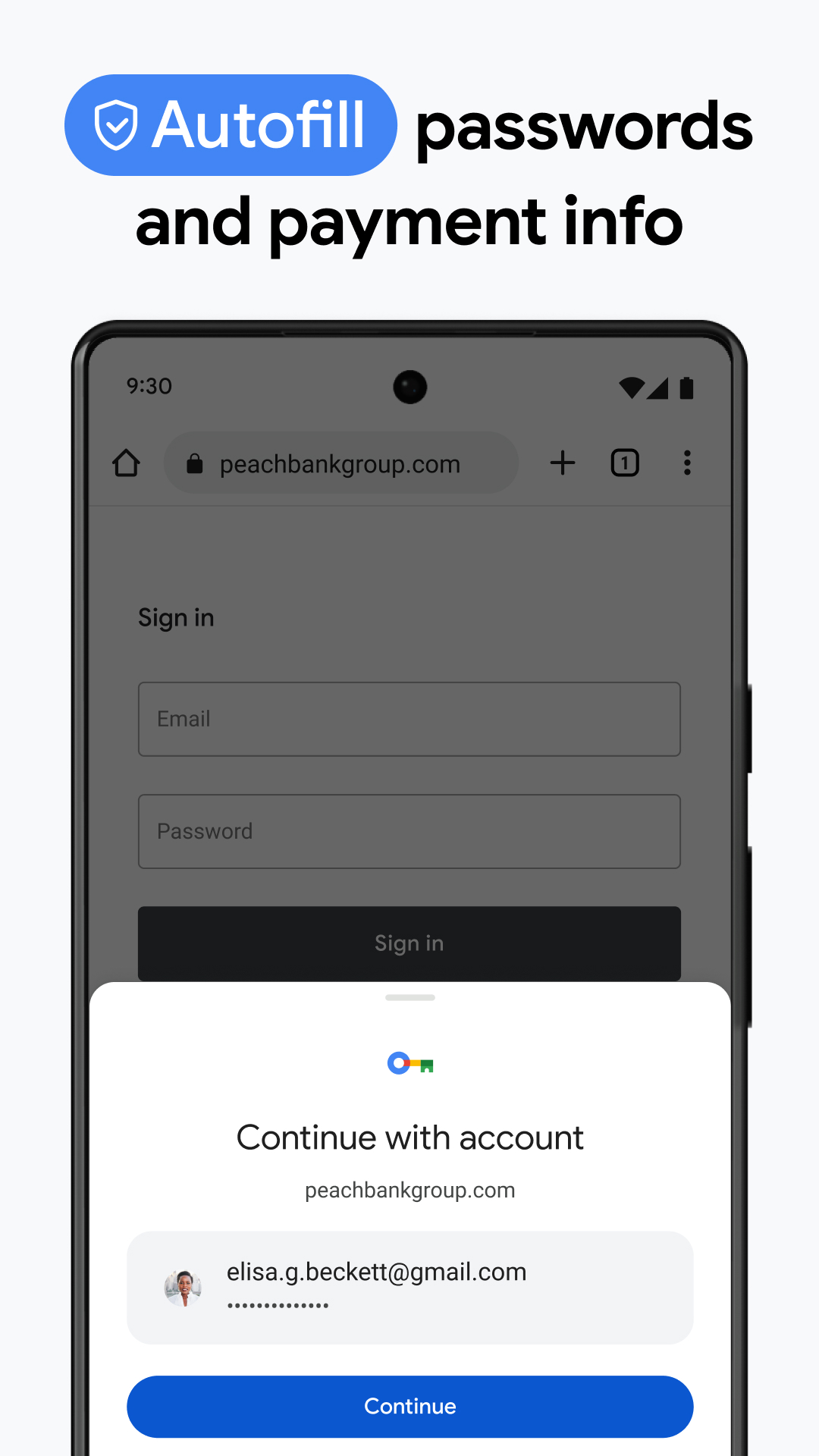 اسکرین شات 2 برنامه گوگل کروم - Google Chrome
